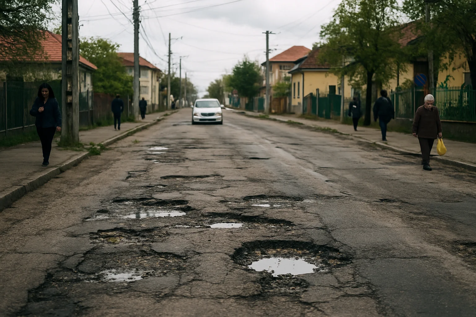 Situația actuală a infrastructurii rutiere în Slatina – 28 aprilie 2026
