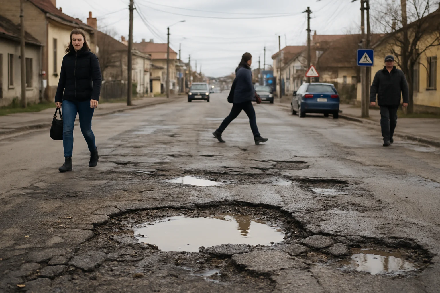Situația locală a infrastructurii rutiere în Slatina la început de 2026