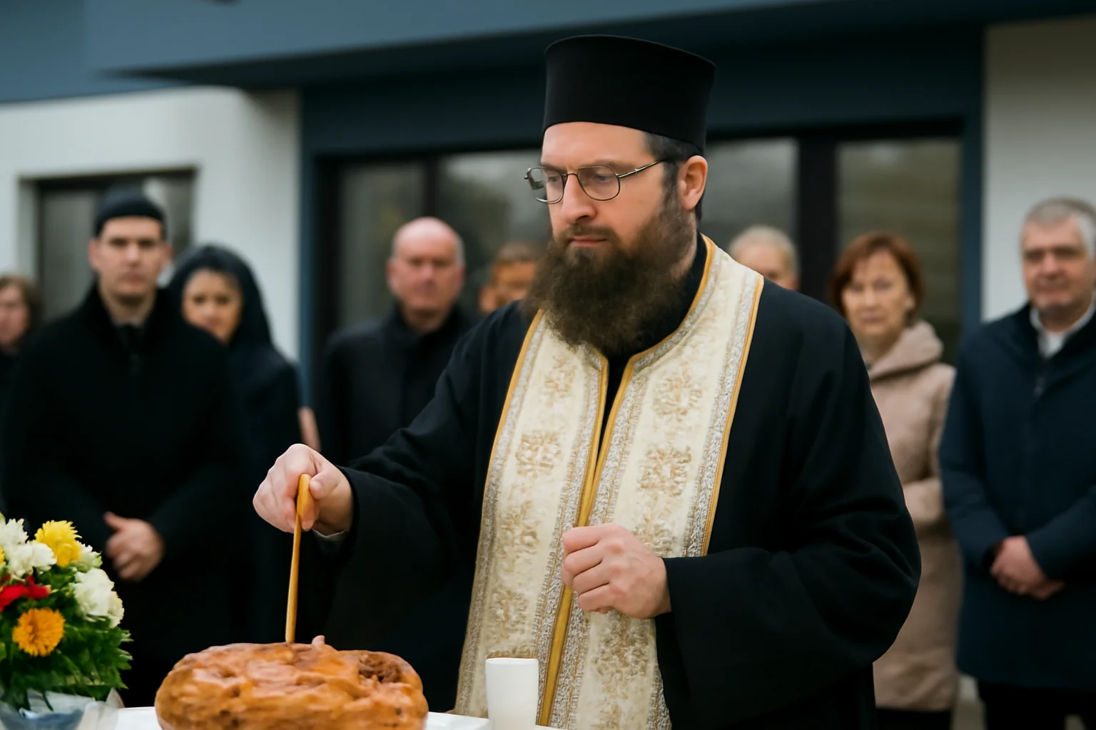 Slatina: Centrul Multifuncțional din Balș, investiție de 1 milion de euro, inaugurat prin conferința părintelui Necula