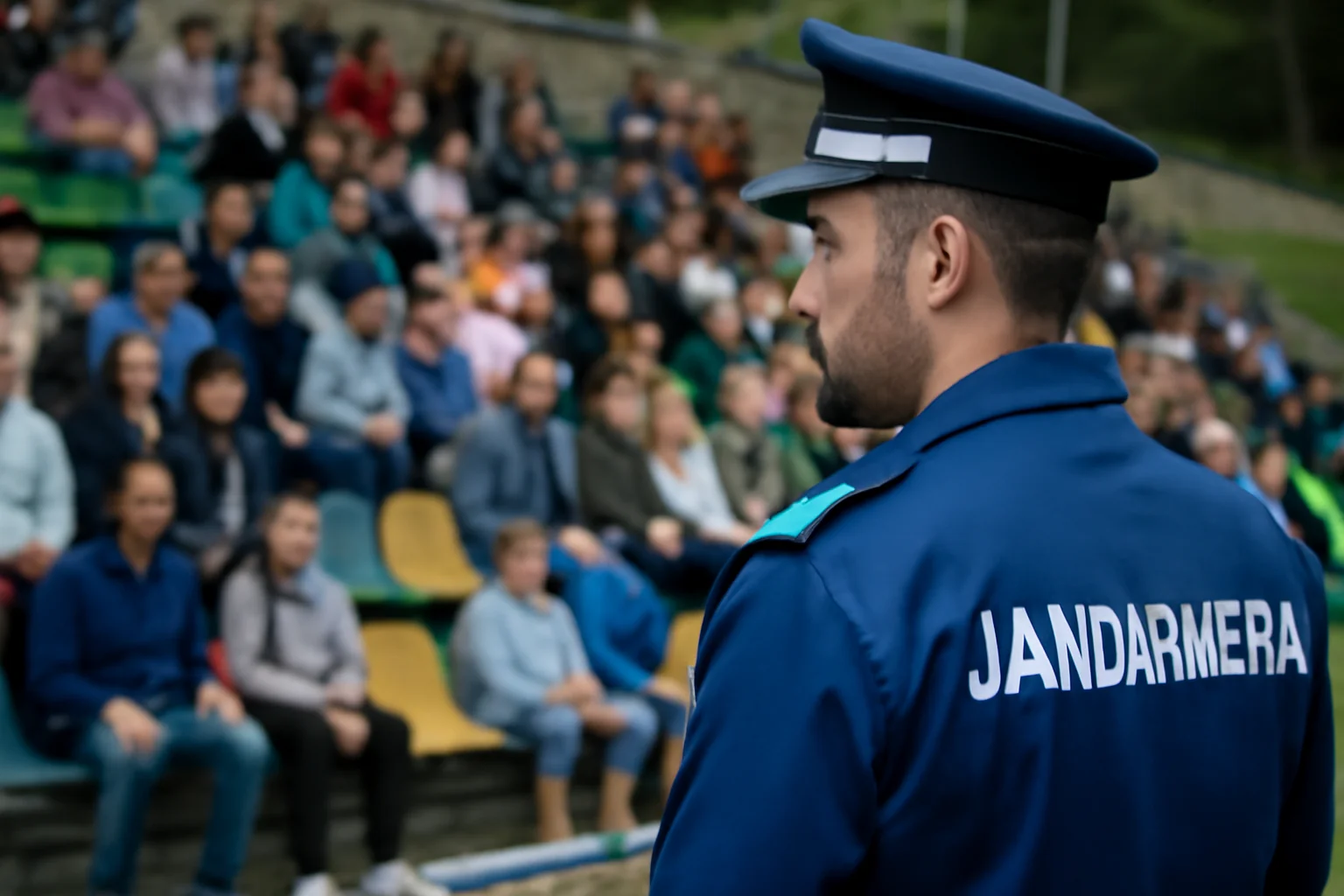 Slatina: Jandarmeria Olt continuă campania „Recomandarea de vineri” pentru siguranța la competițiile sportive