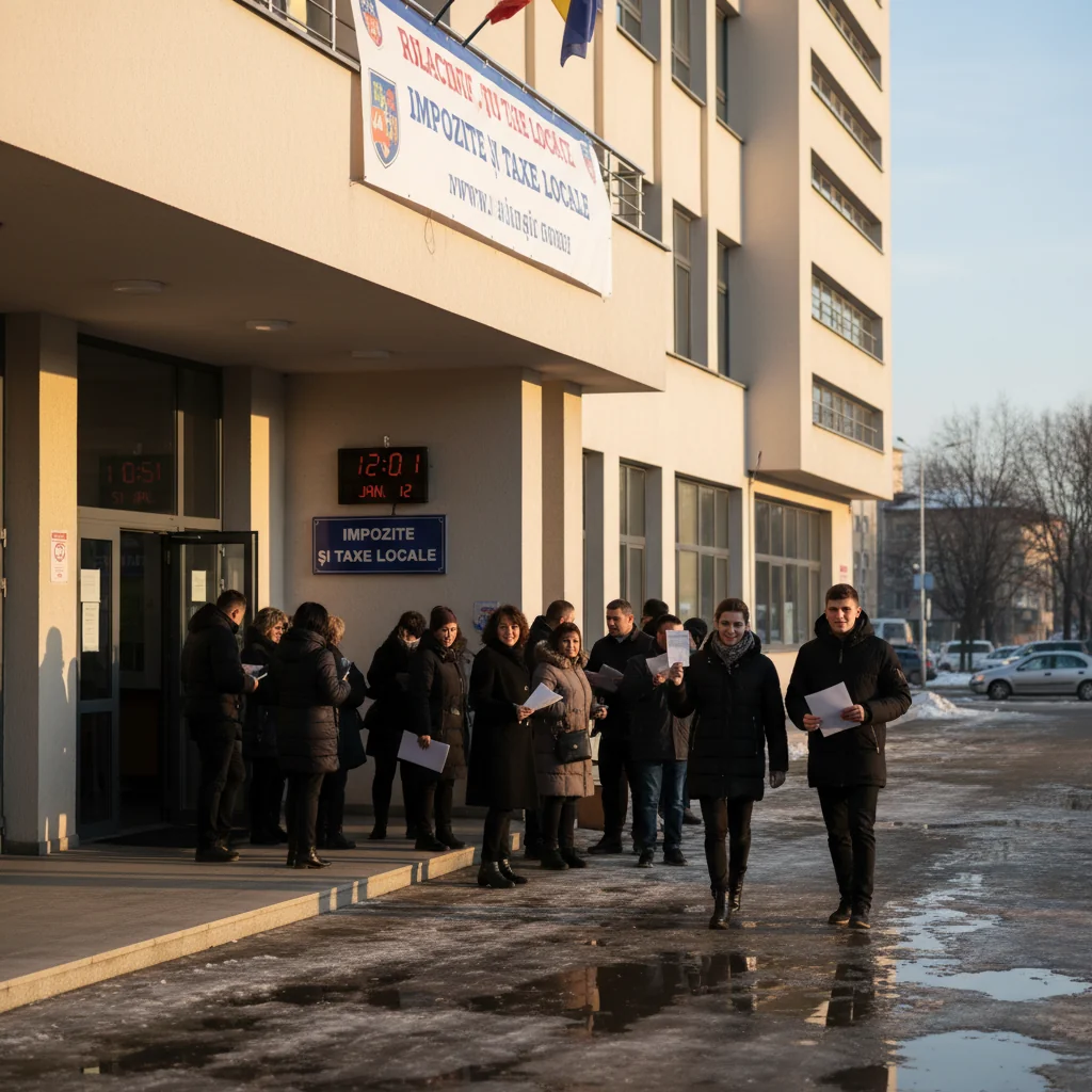 Slatina: start oficial al plății impozitelor și taxelor locale din 12 ianuarie 2026