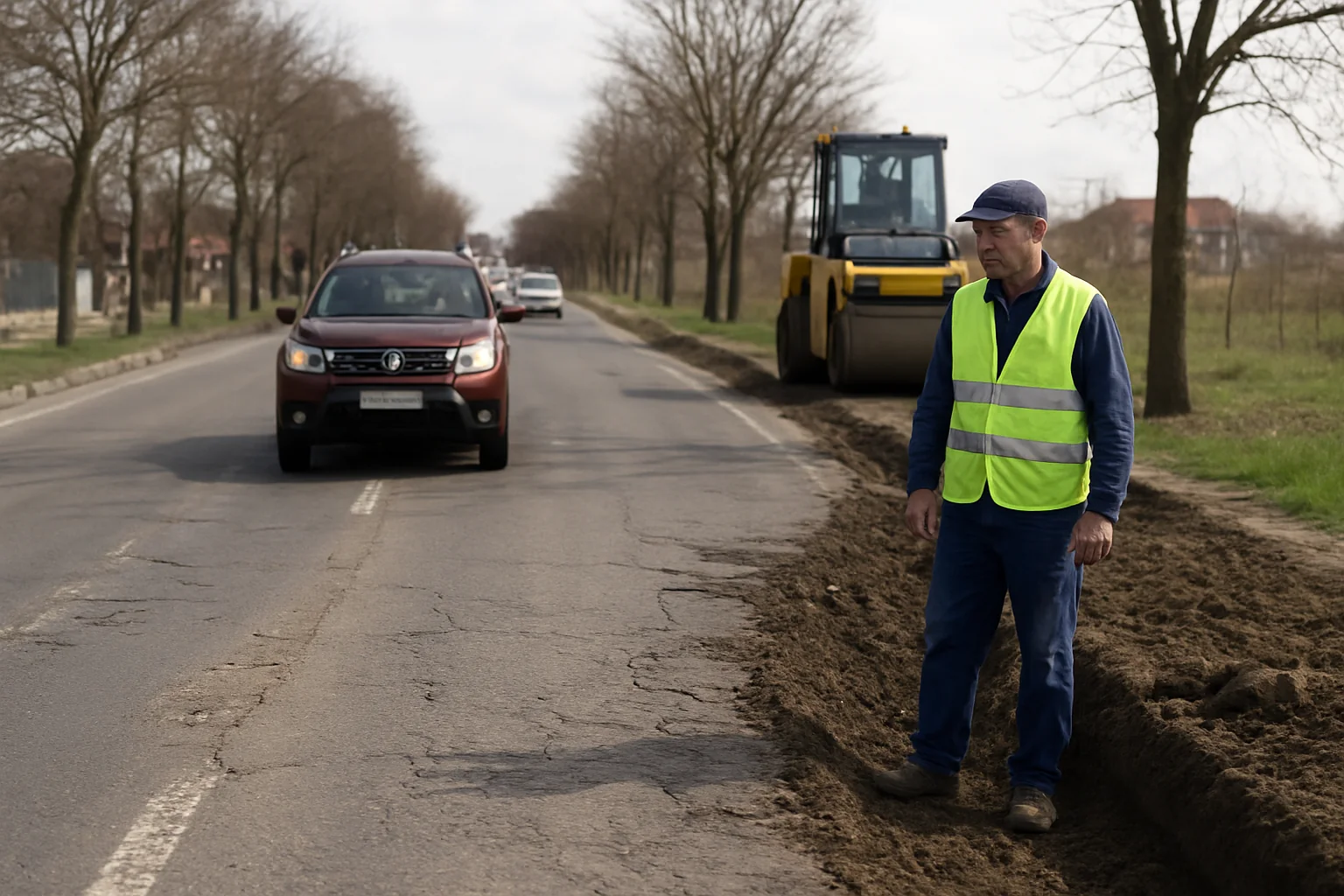 Starea și investițiile infrastructurii rutiere în Slatina la început de primăvară
