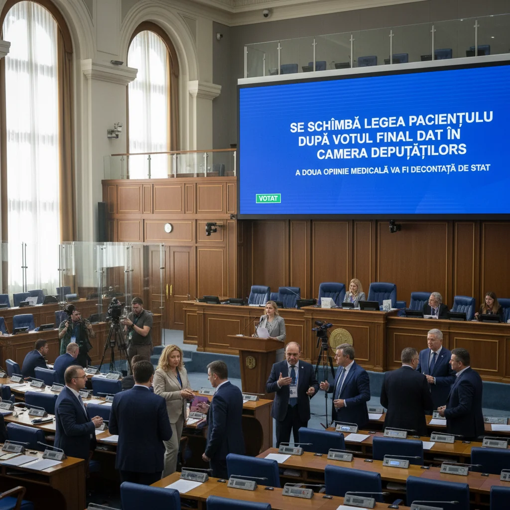 statul va suporta costurile pentru a doua opinie medicală, după votul decisiv din Camera Deputaților