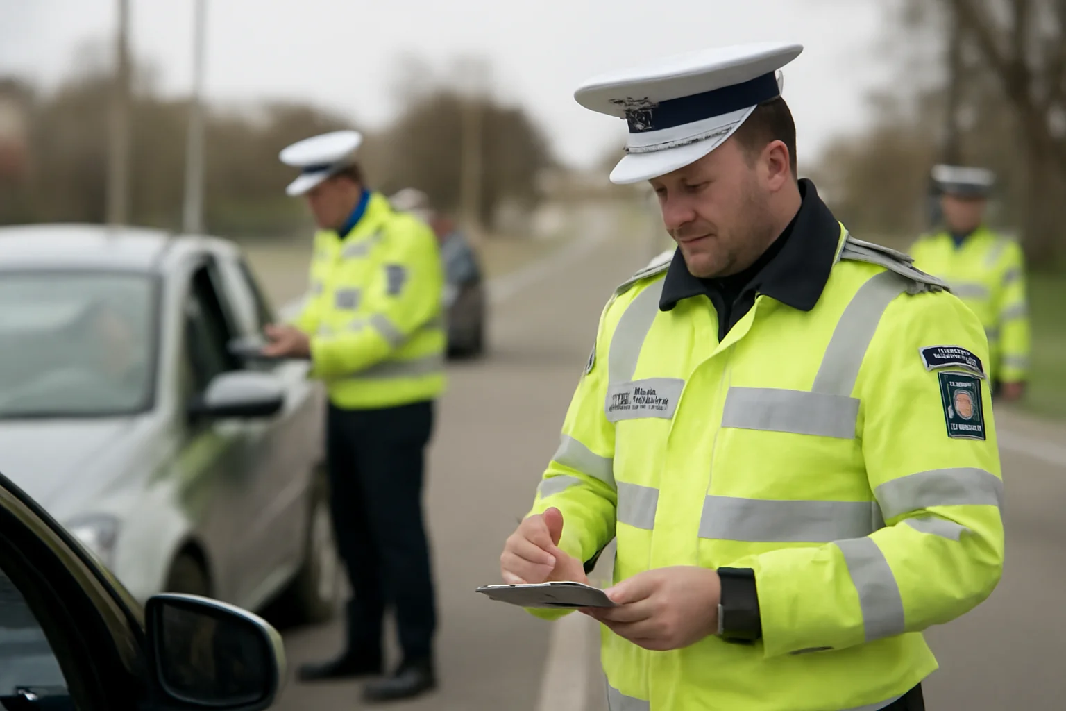 sute de sancțiuni rutiere și numeroși șoferi lăsați fără permis