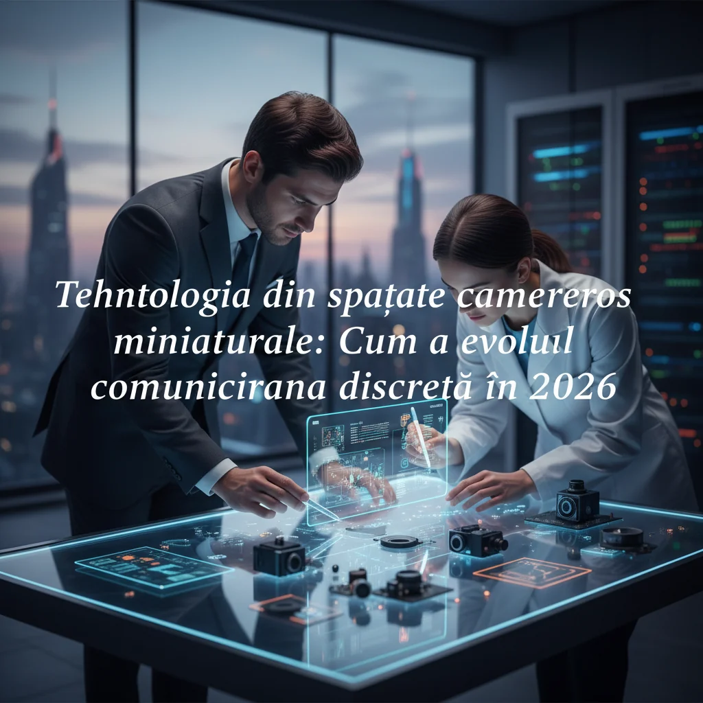 Tehnologia camerelor miniaturale transformă comunicarea discretă