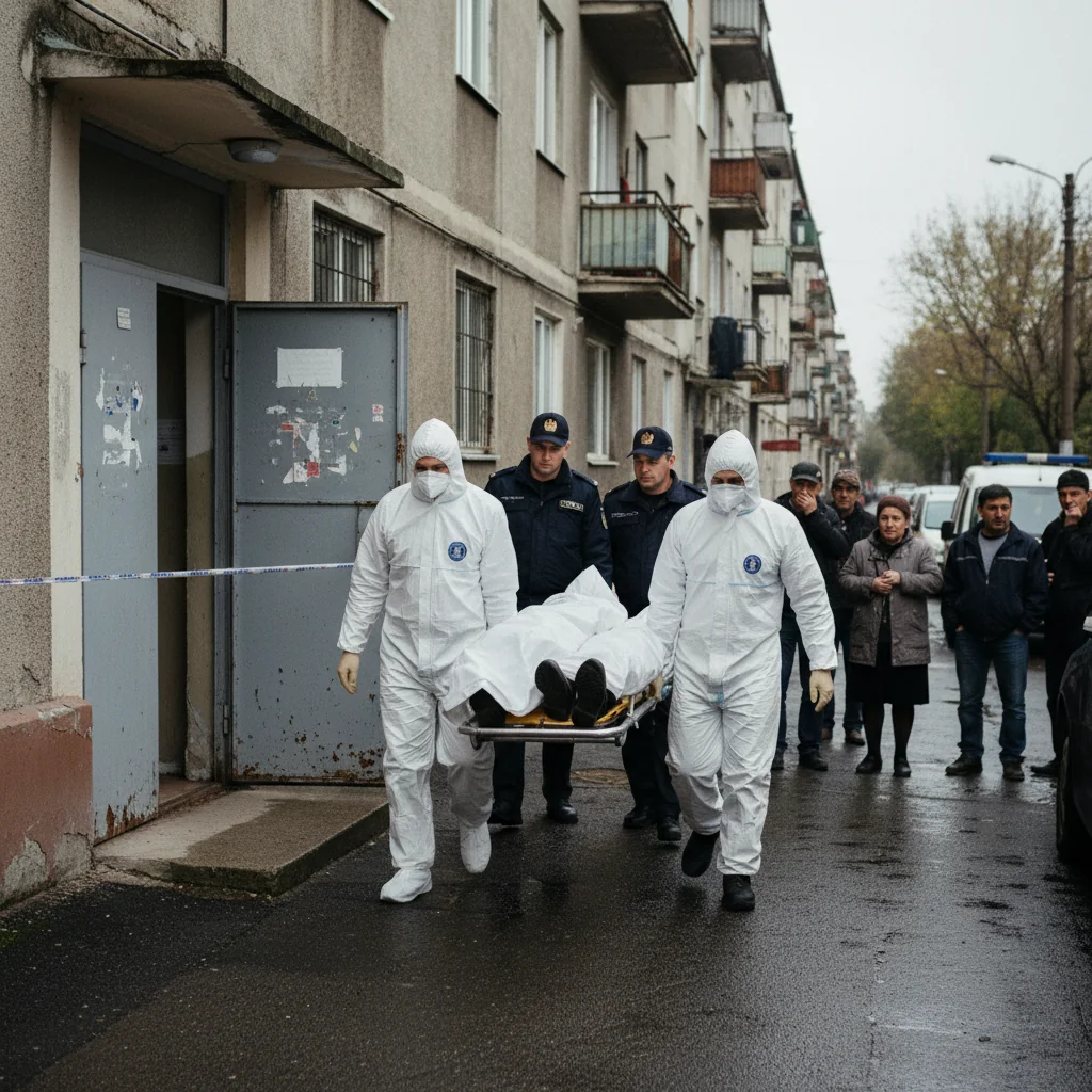 Trei morți descoperiți în apartament, urme de violență evidente